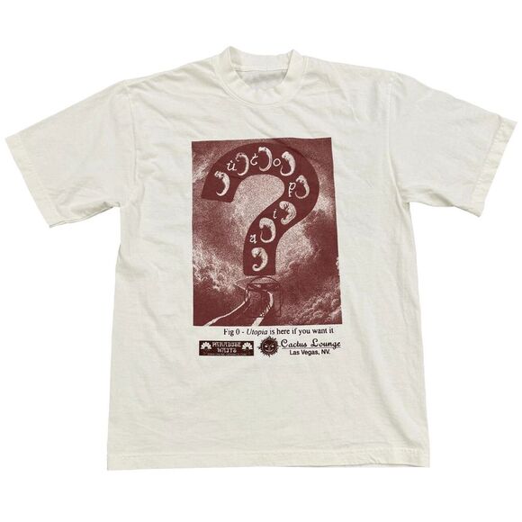 Cactus Jack x Online Ceramics Utopia T-Shirt Travis Scott Tee L - NEW Sealed - Picture 1 of 6